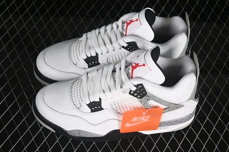 All categories Air Jordan Jordan series basketball shoes Air Jordan 4 OG version Air Jordan 4 Retro "White Cement" AJ4 Joe 4 new white cement FV5029-100